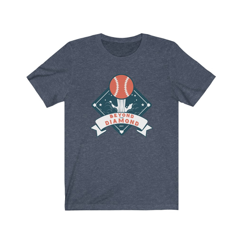 Beyond The Diamond Podcast Unisex Jersey Short Sleeve Tee