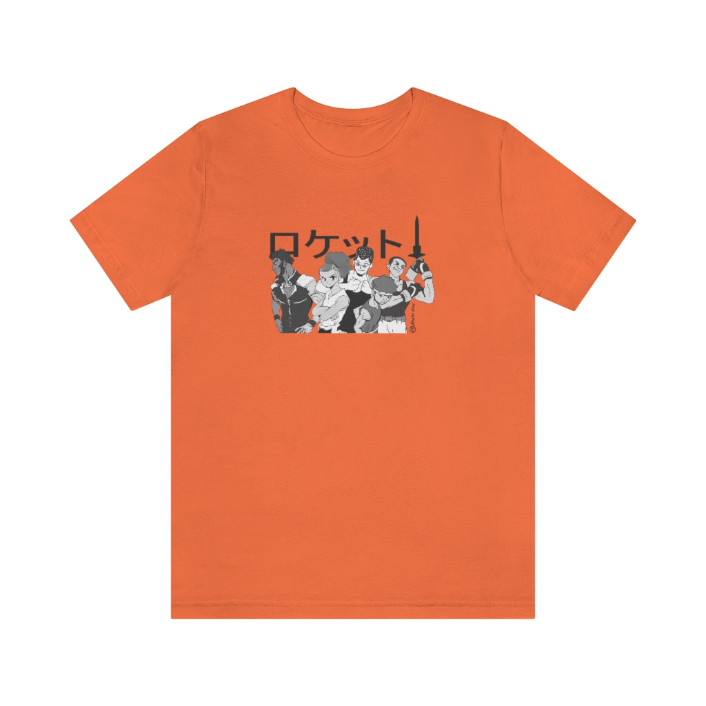 Rokketo Anime Unisex Jersey Tee