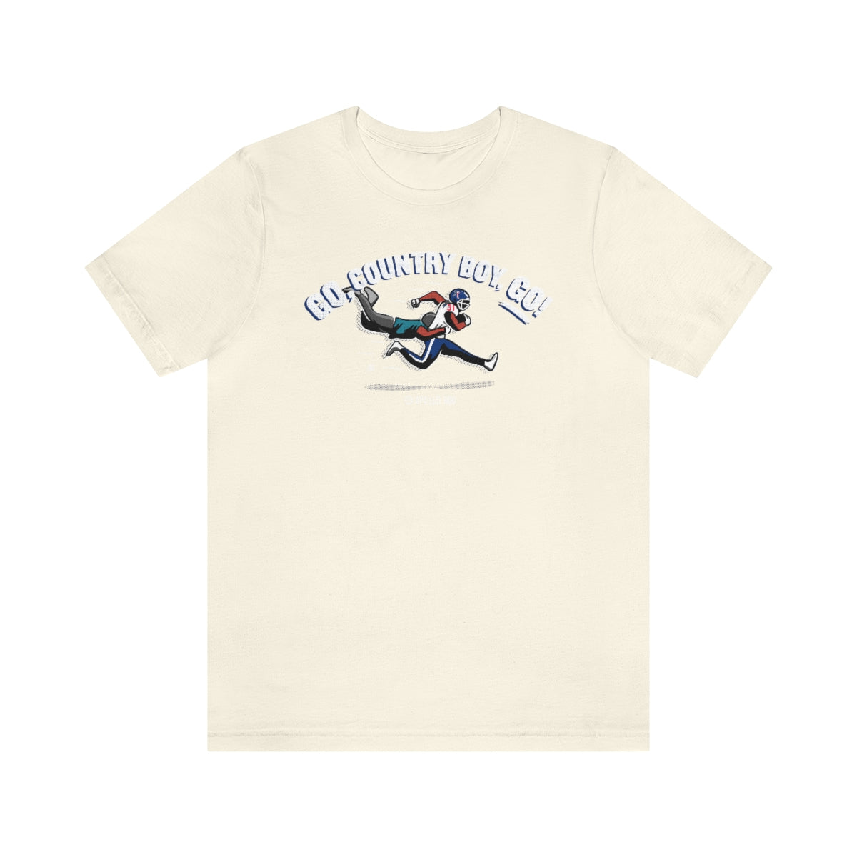 Go, Country Boy, Go! Unisex Jersey Tee
