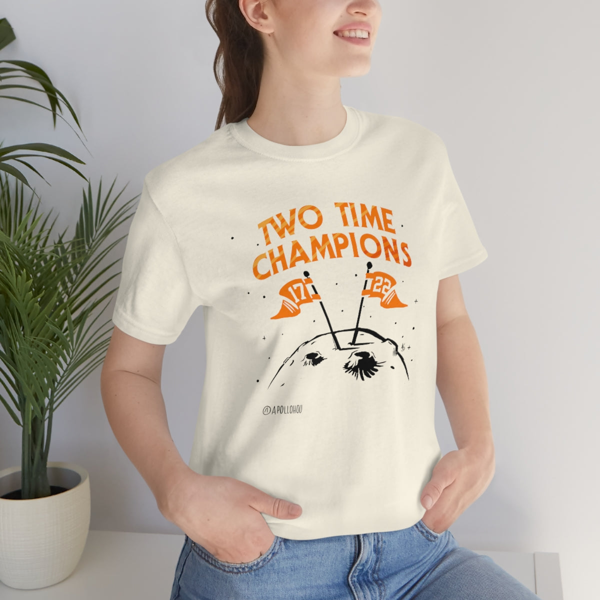Two Time Champions Unisex Jersey Tee