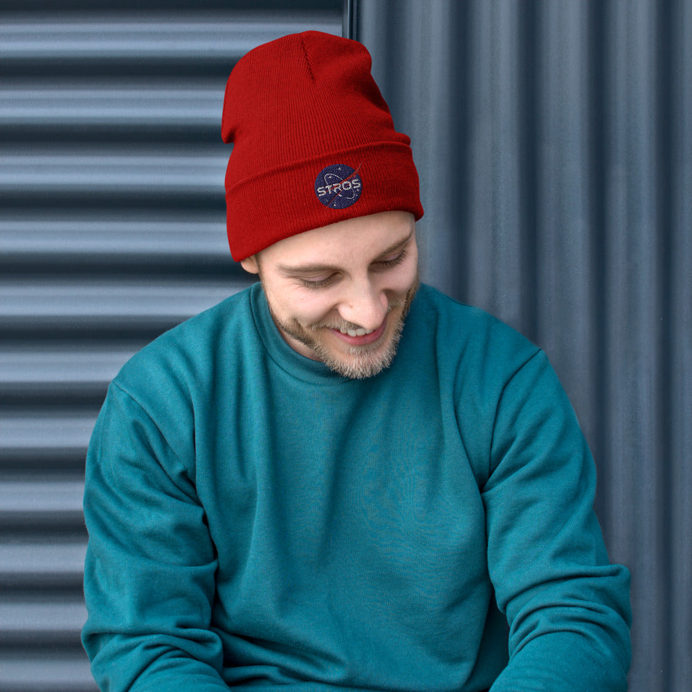 STROS Space Program Embroidered Beanie