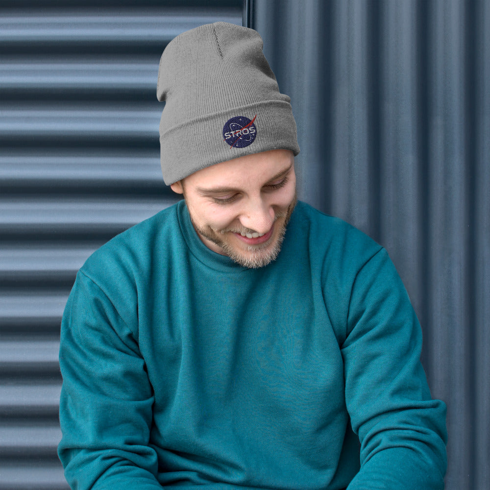 STROS Space Program Embroidered Beanie