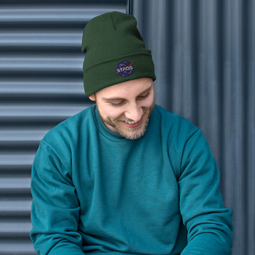 STROS Space Program Embroidered Beanie