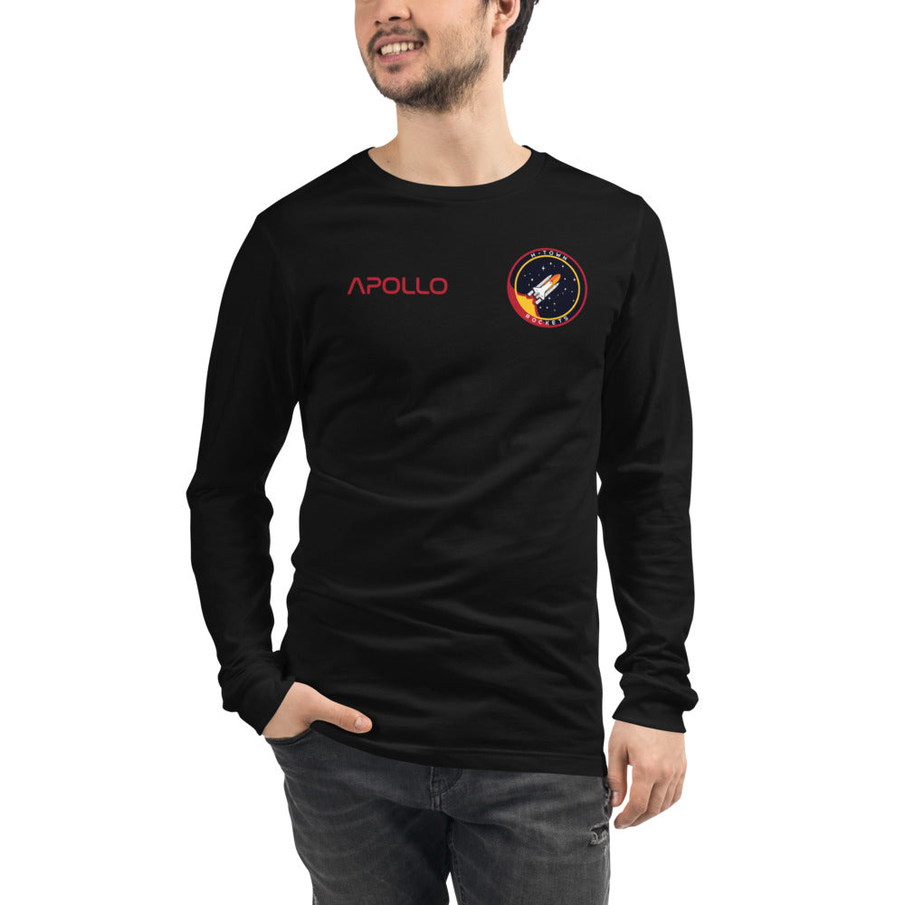 Rocket Patch Unisex Long Sleeve Tee