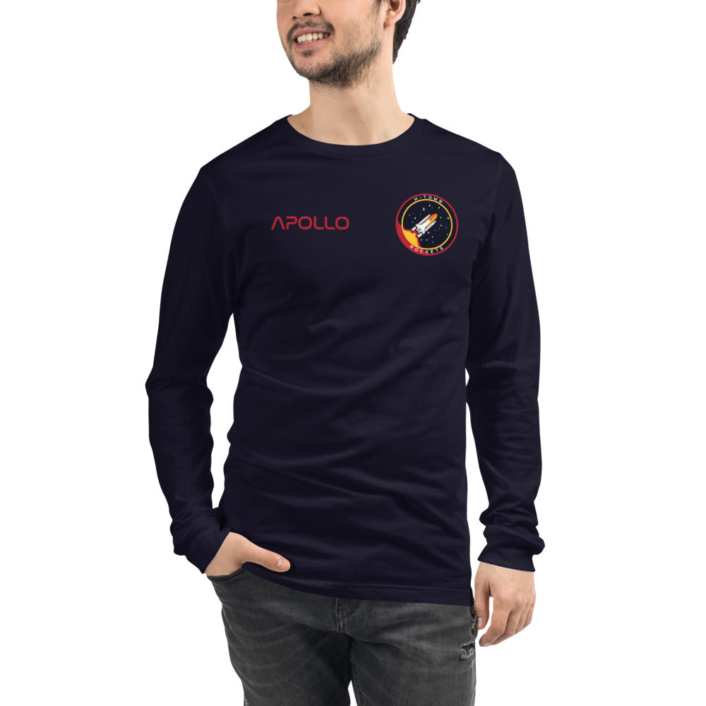 Rocket Patch Unisex Long Sleeve Tee