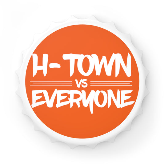H-Town vs Everyone Bottle Opener
