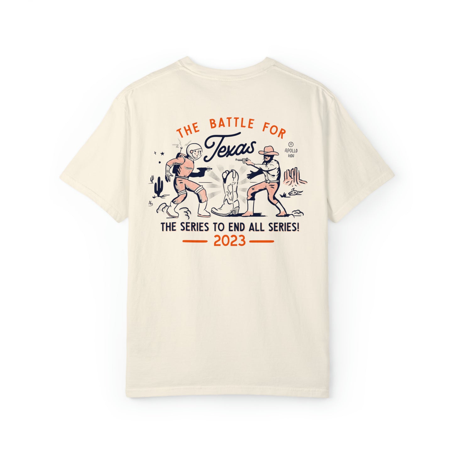 Battle For Texas Baseball Premium Unisex Garment-Dyed T-shirt