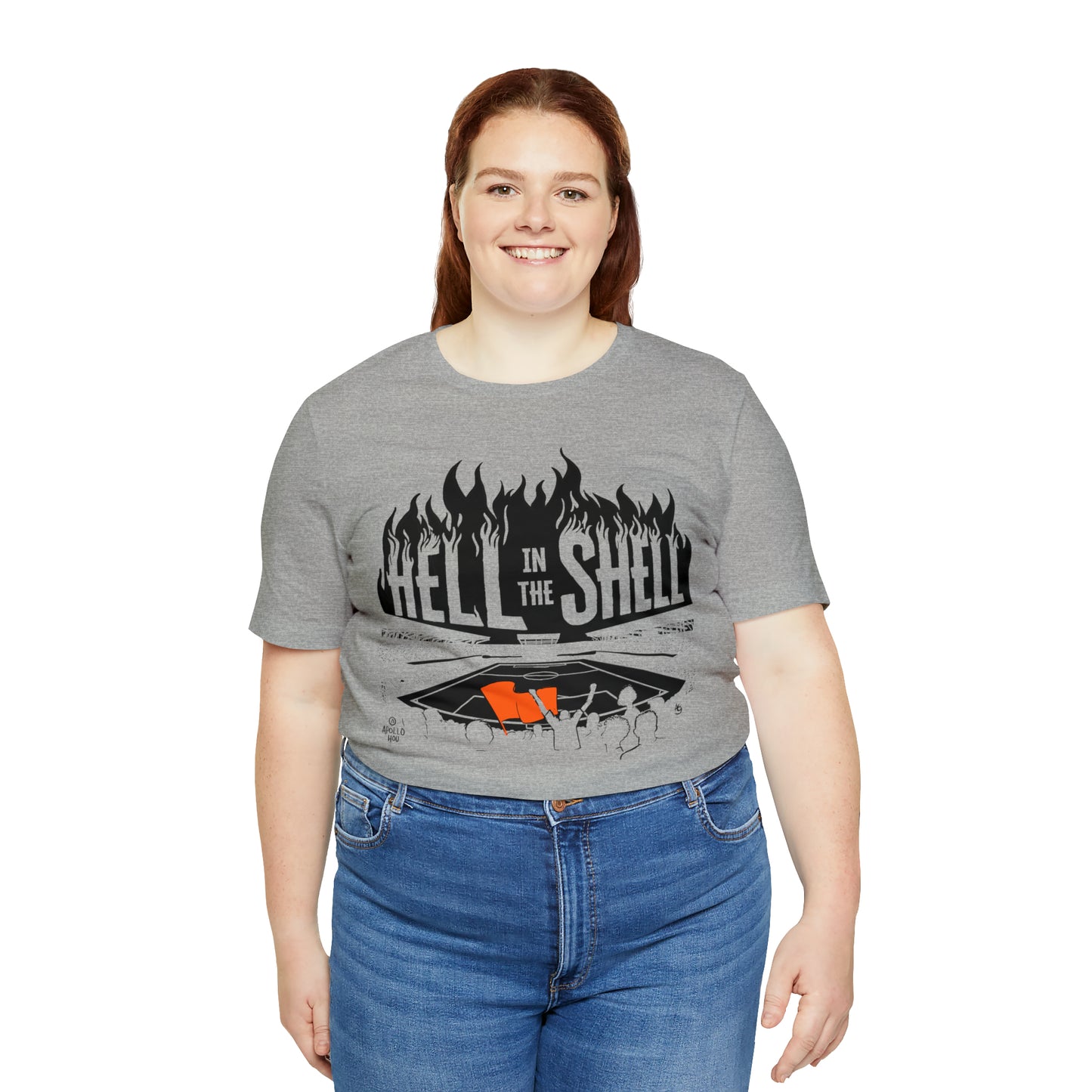 Hell In The Shell Unisex Jersey Short Sleeve Tee