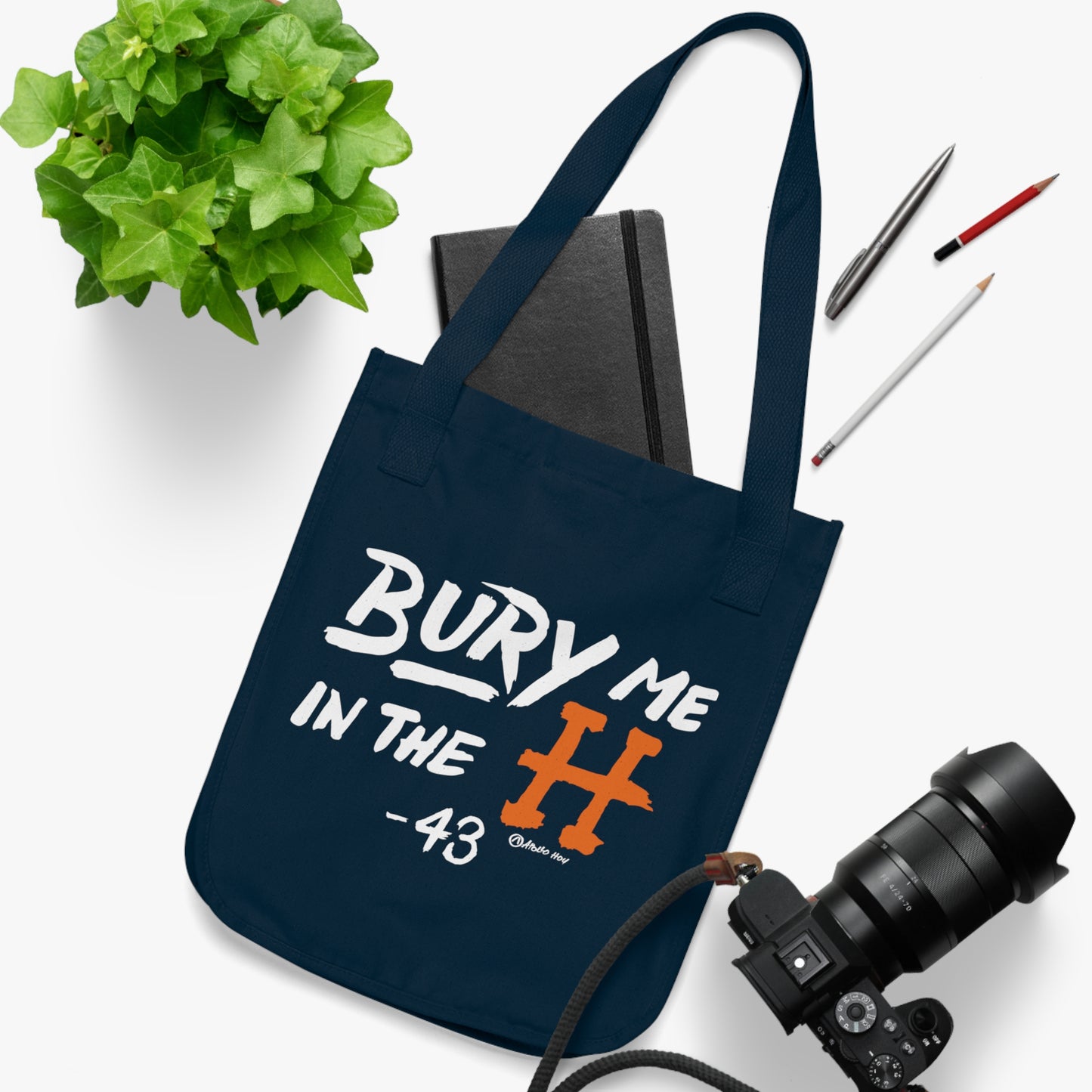 Bury Me In The H Canvas Tote Bag