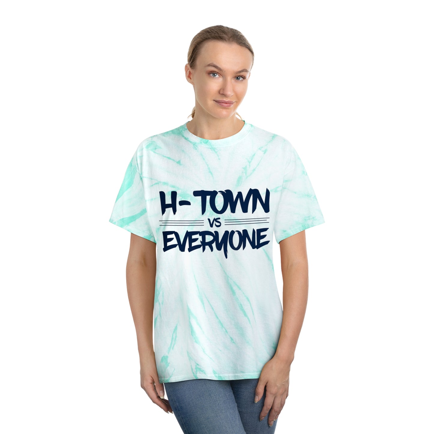 H-Town vs Everyone Unisex Tie-Dye Tee