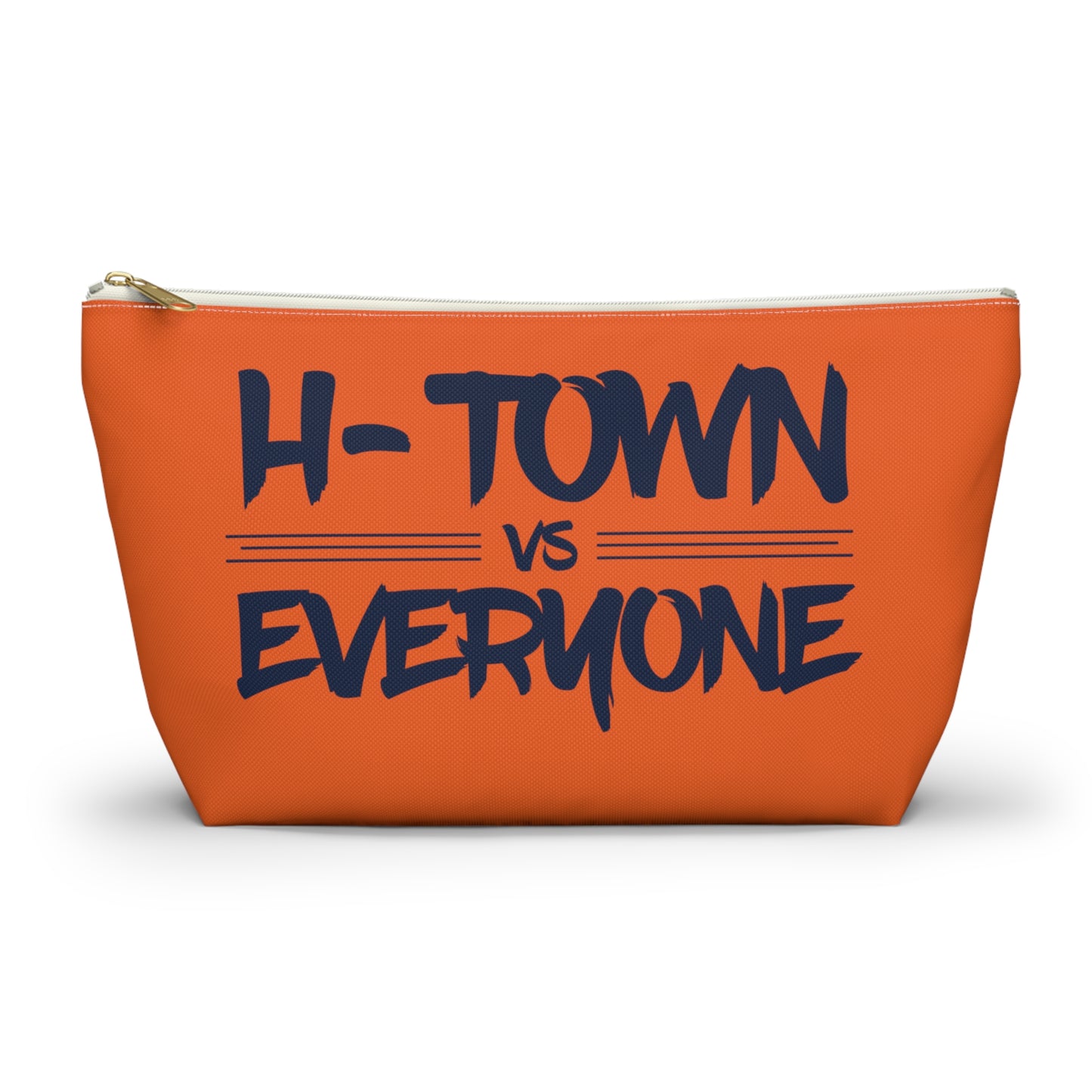 H-Town vs Everyone Zipper Pouch - Orange