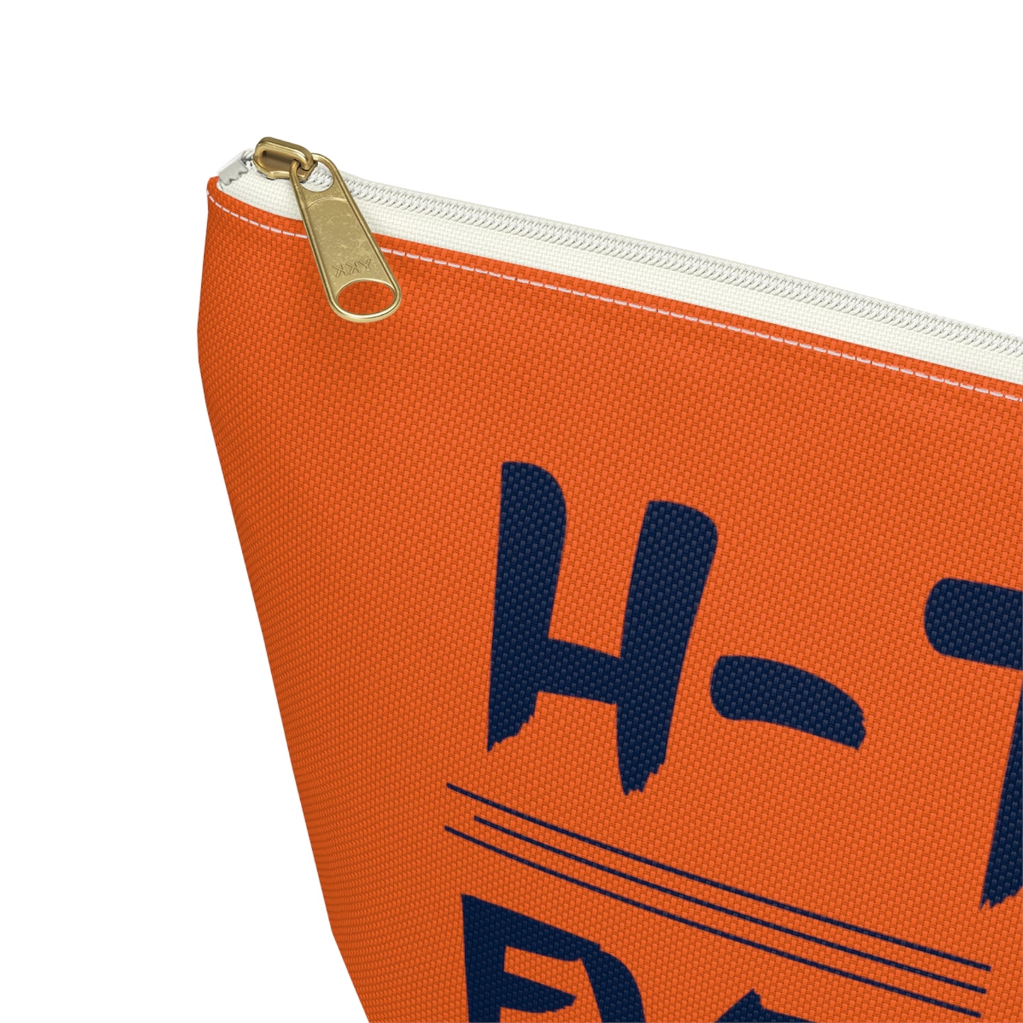 H-Town vs Everyone Zipper Pouch - Orange