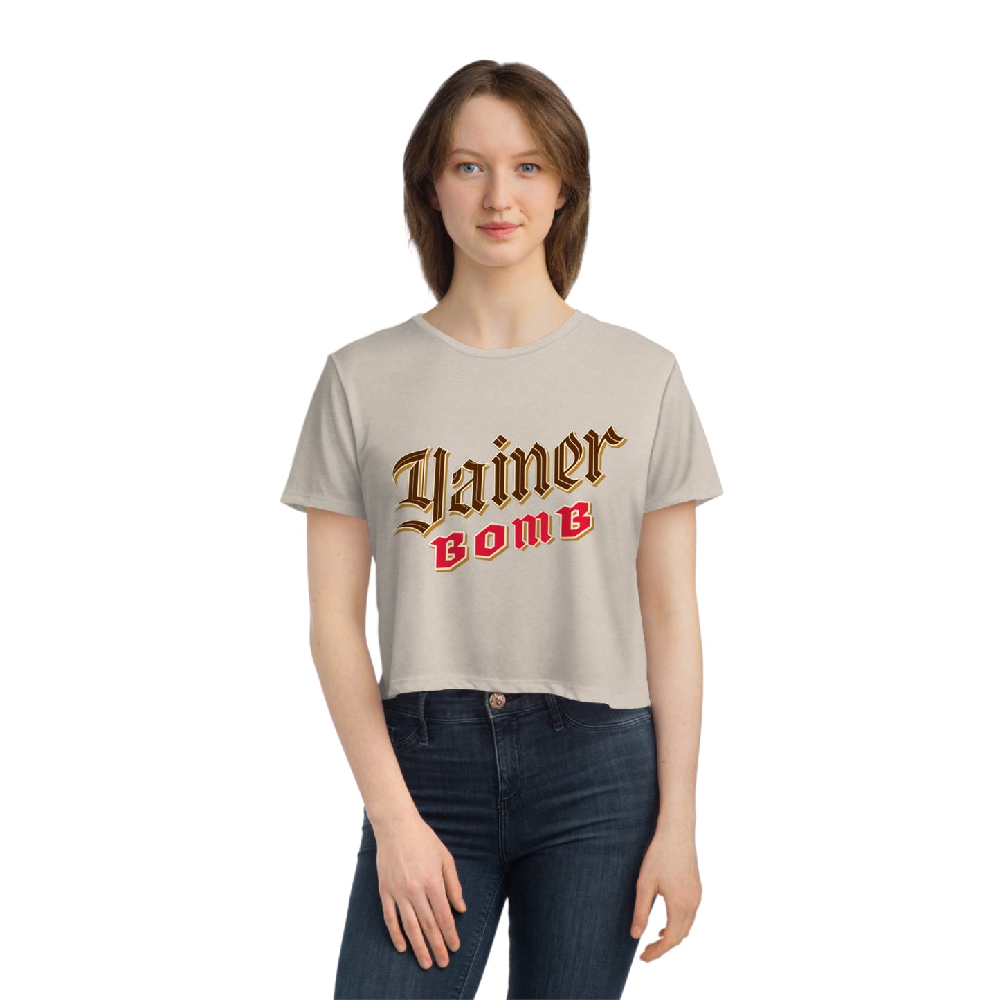 Yainer Bomb Cropped Tee