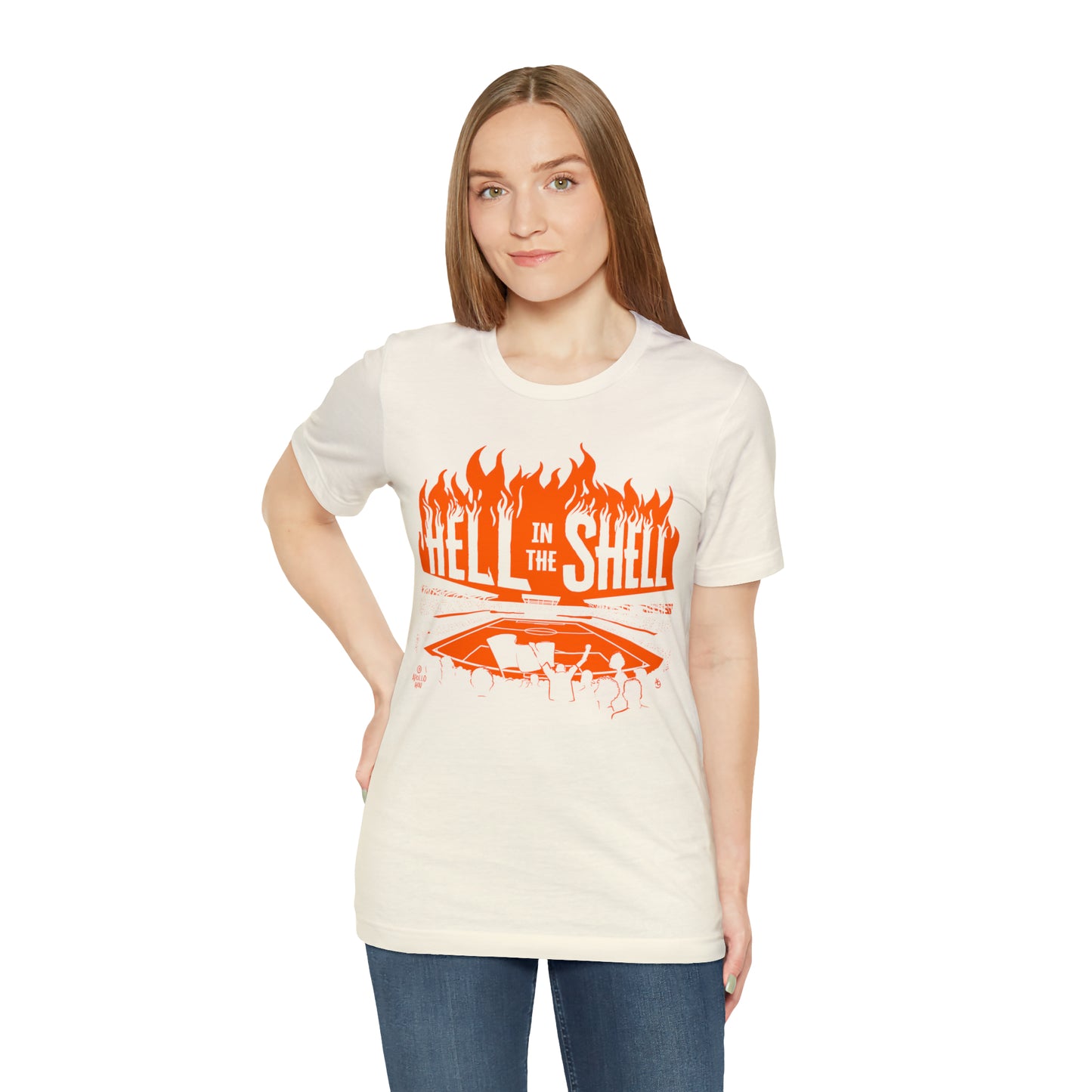 Hell In The Shell Unisex Jersey Short Sleeve Tee