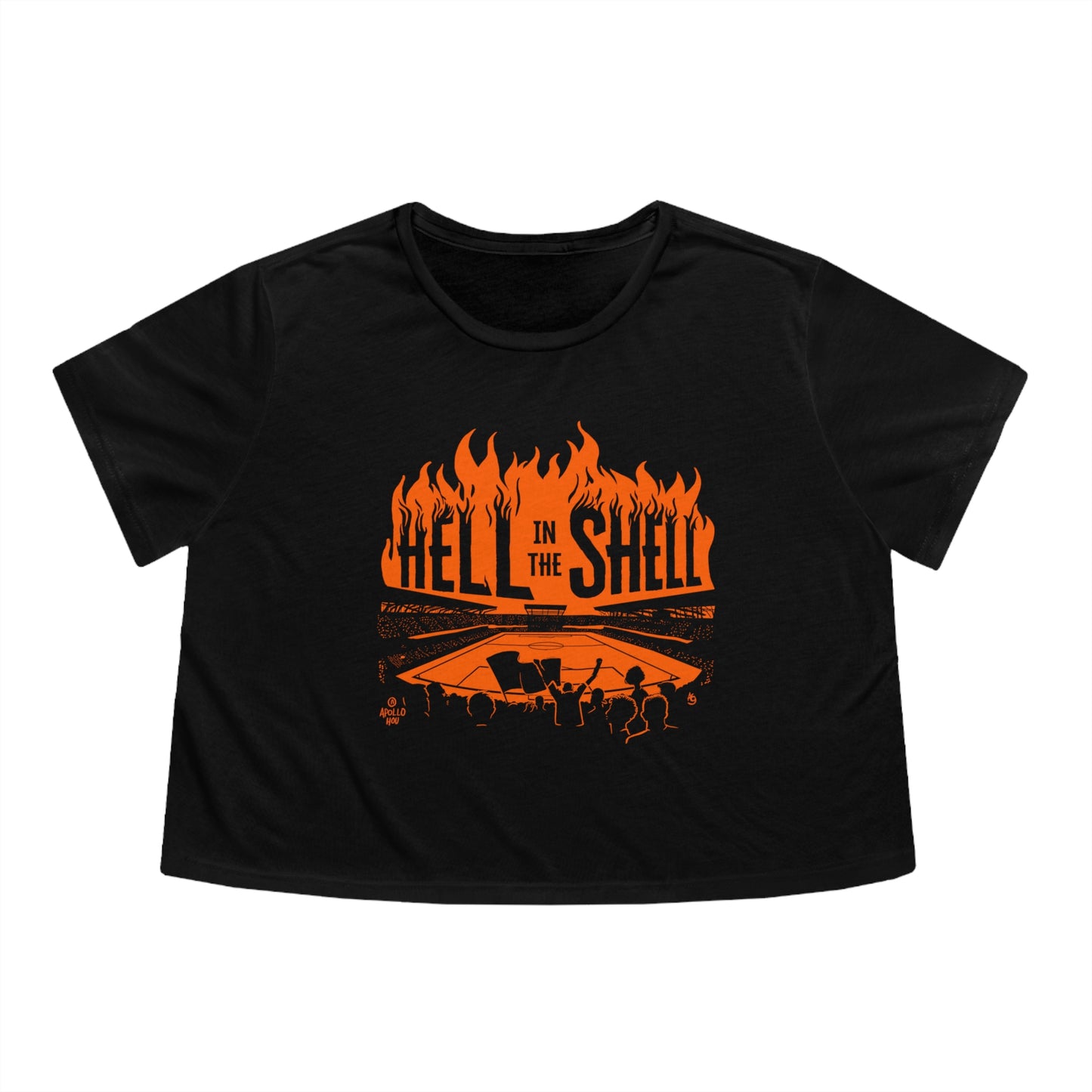 Hell In The Shell Cropped Tee