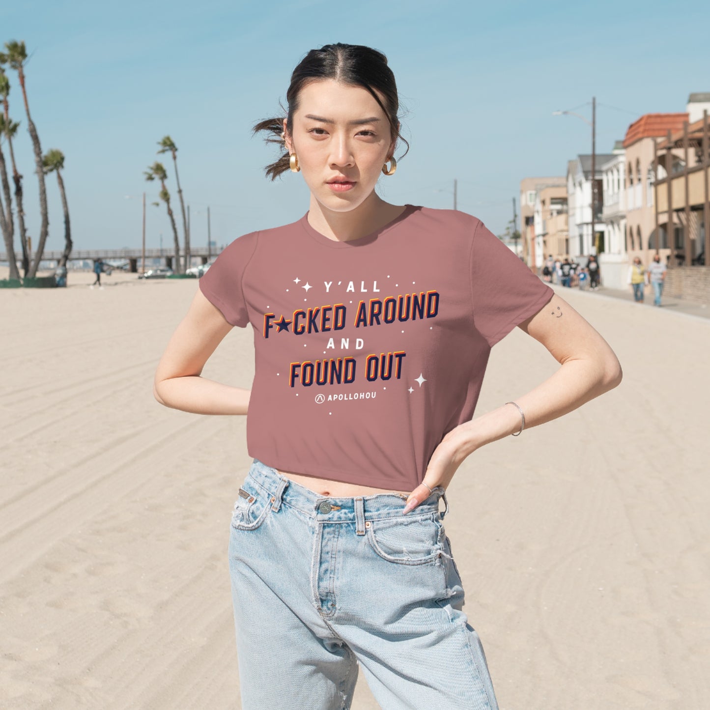 F*cked Around, Found Out Cropped Tee