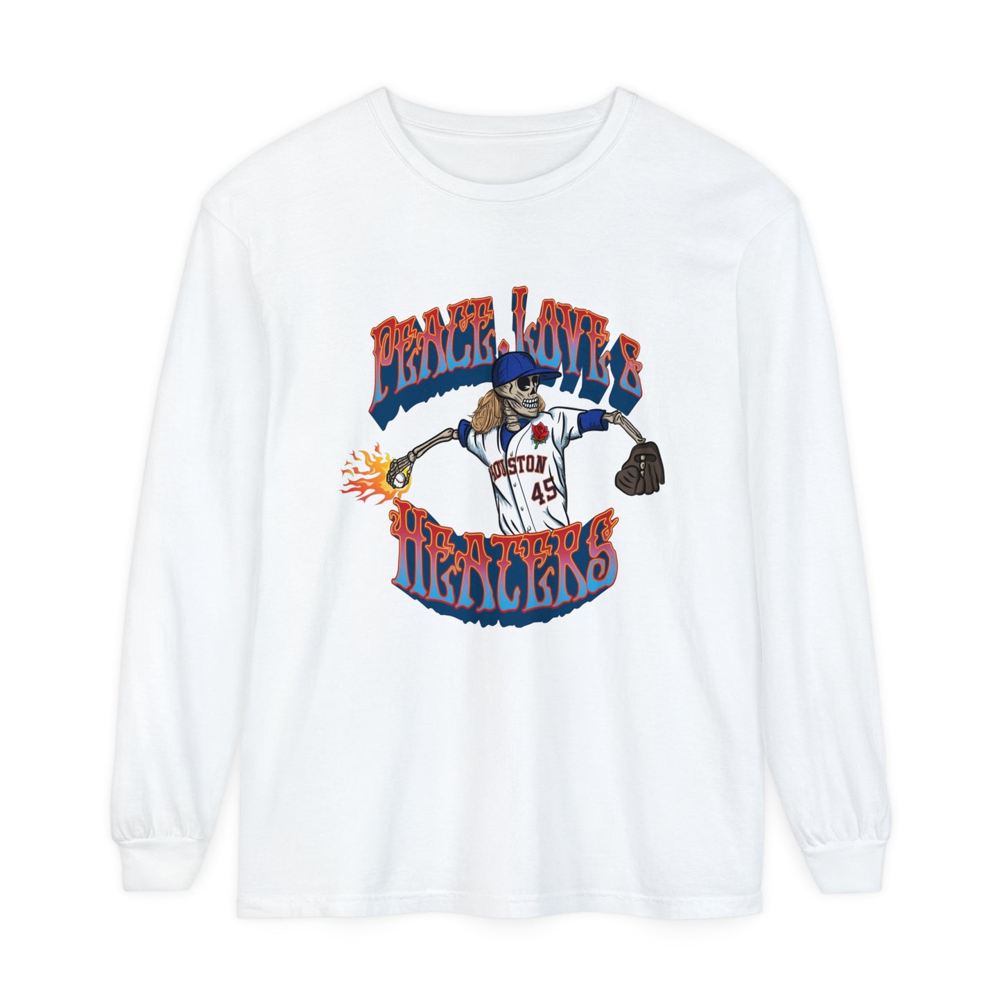 Peace, Love, & Heaters Long Sleeve Tee