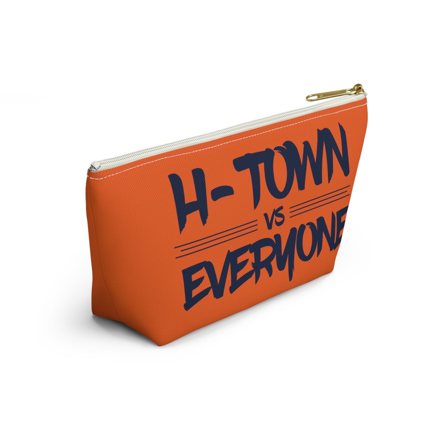 H-Town vs Everyone Zipper Pouch - Orange