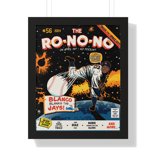 "The Ro-No-No" - Framed Vertical Print