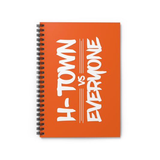 H-Town vs Everyone Spiral Notebook