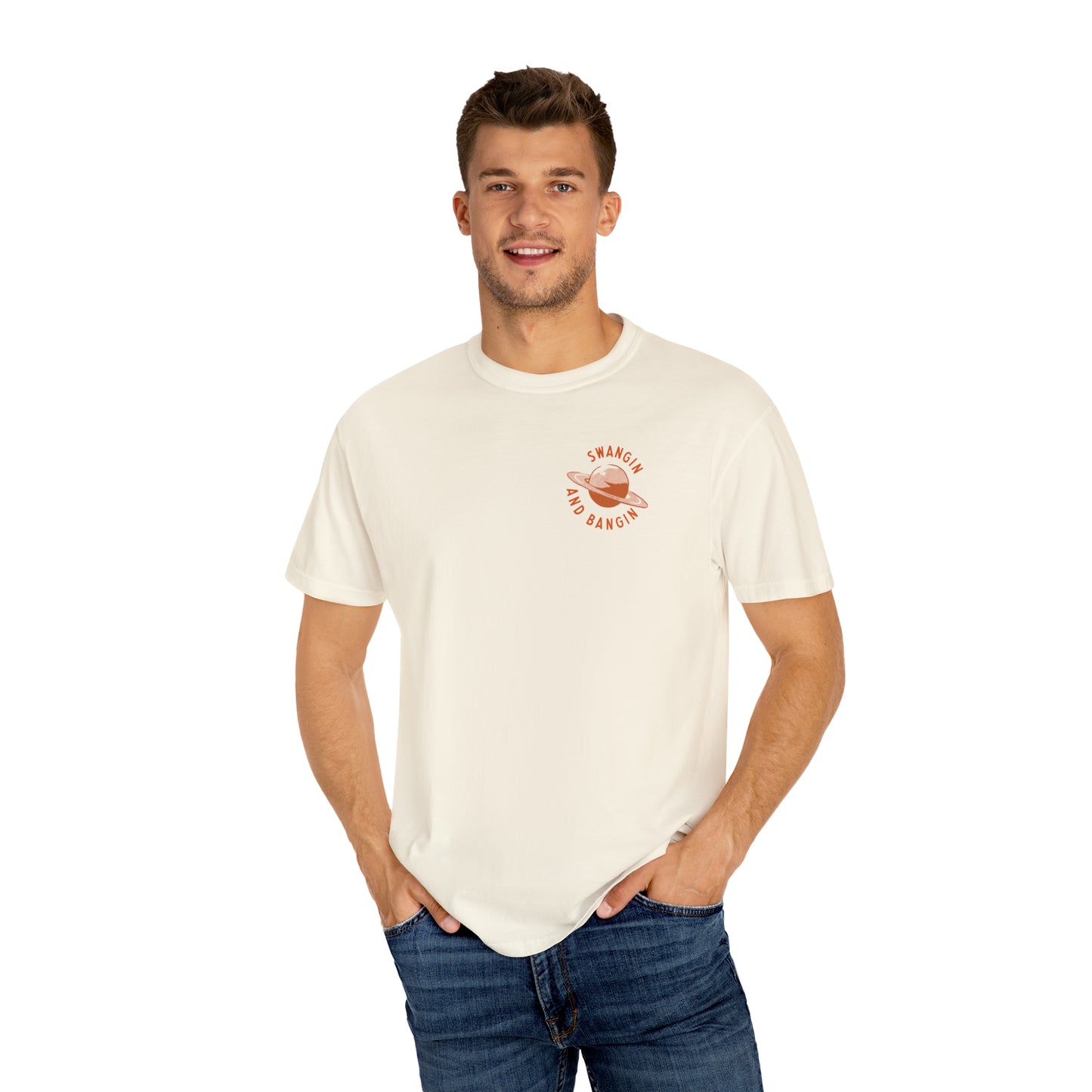Swangin & Bangin (Saturn) Unisex Comfort Colors T-shirt
