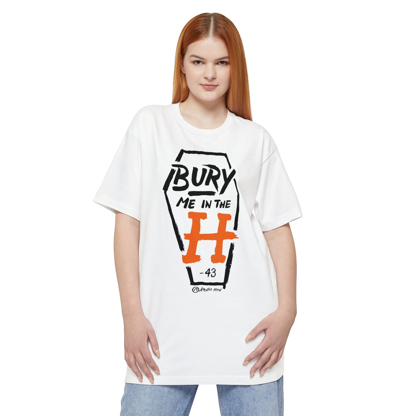Bury Me In The H (coffin variant) BIG & TALL Unisex Tall Beefy-T® T-Shirt