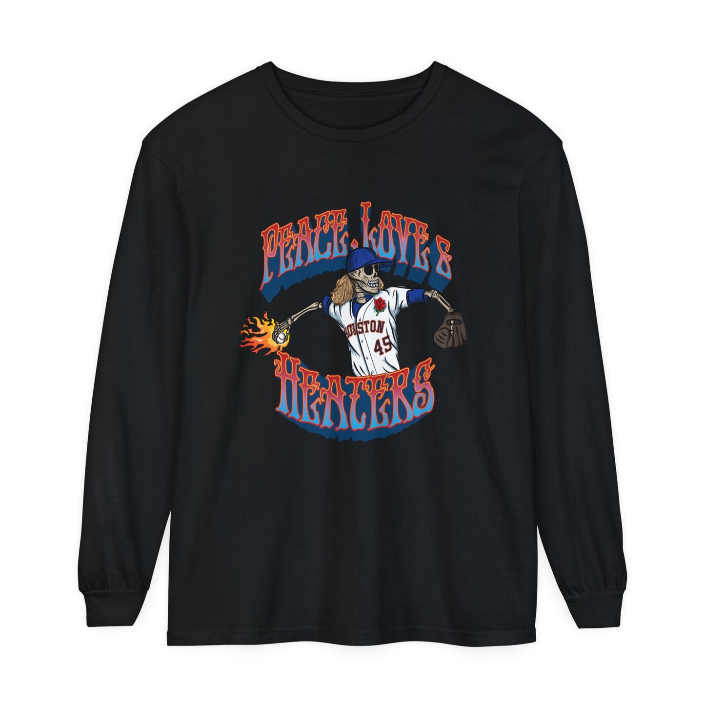 Peace, Love, & Heaters Long Sleeve Tee