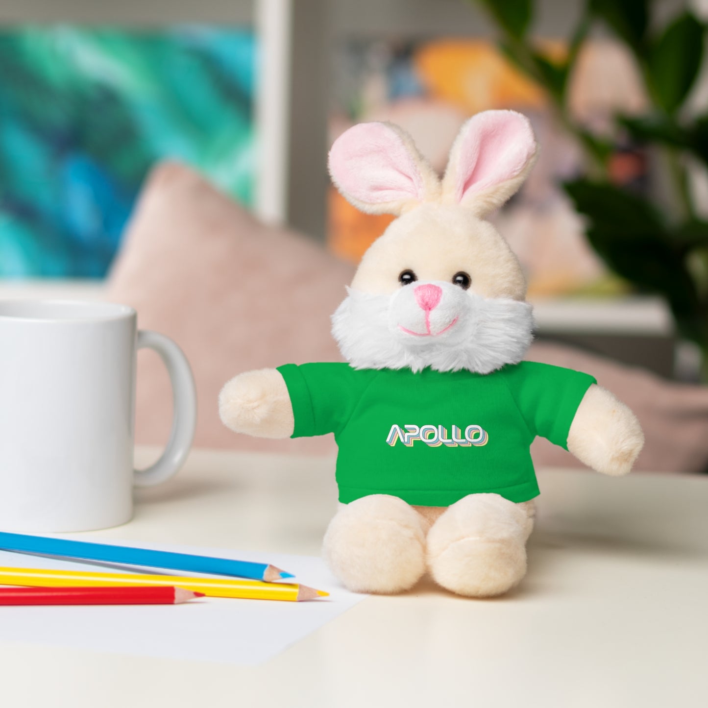 Apollo Pastel Stuffed Animal