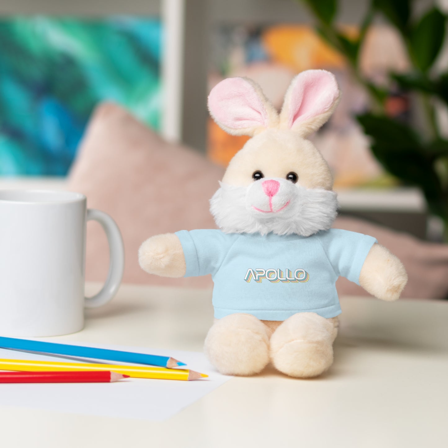 Apollo Pastel Stuffed Animal