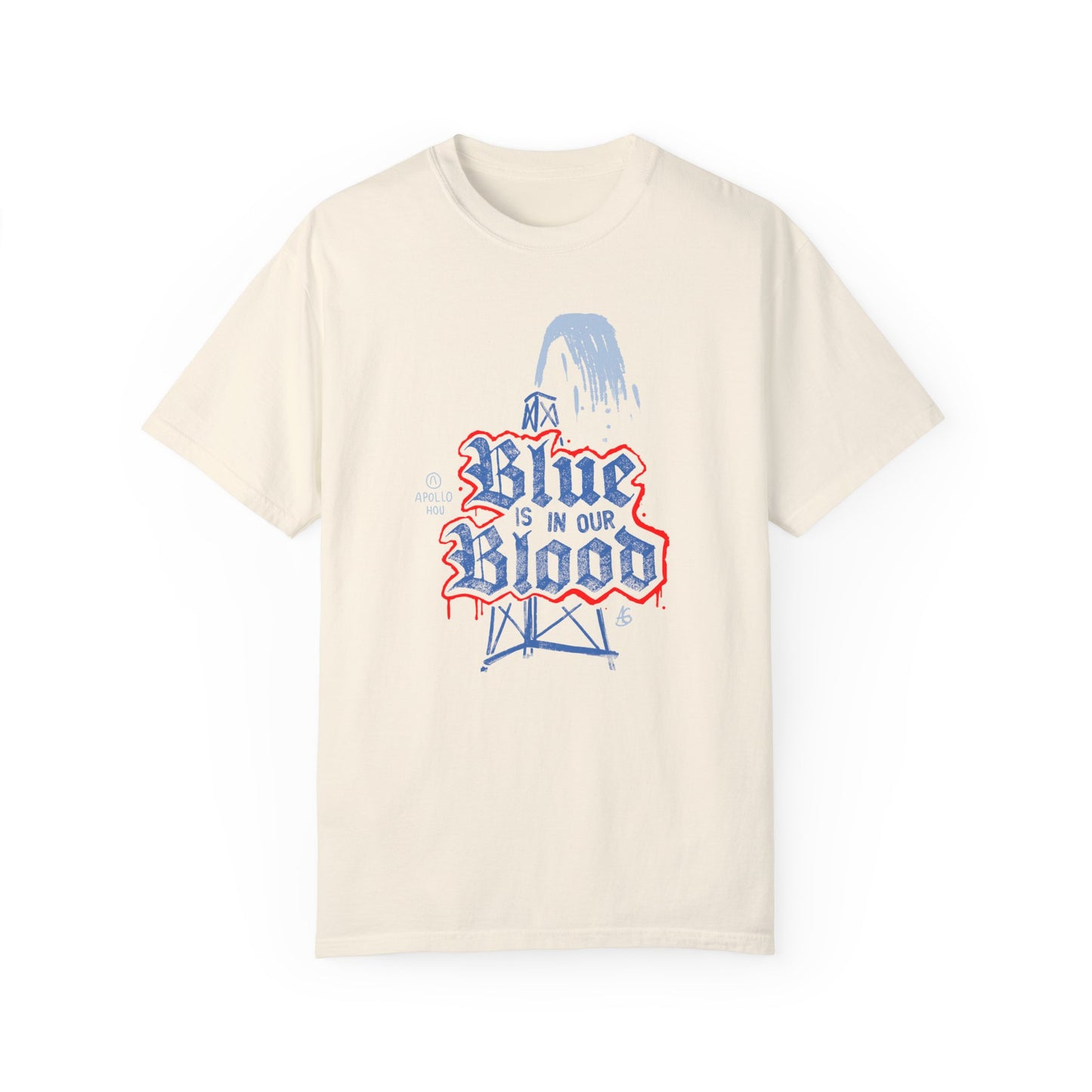 Blue Is In Our Blood Unisex Comfort Colors T-shirt