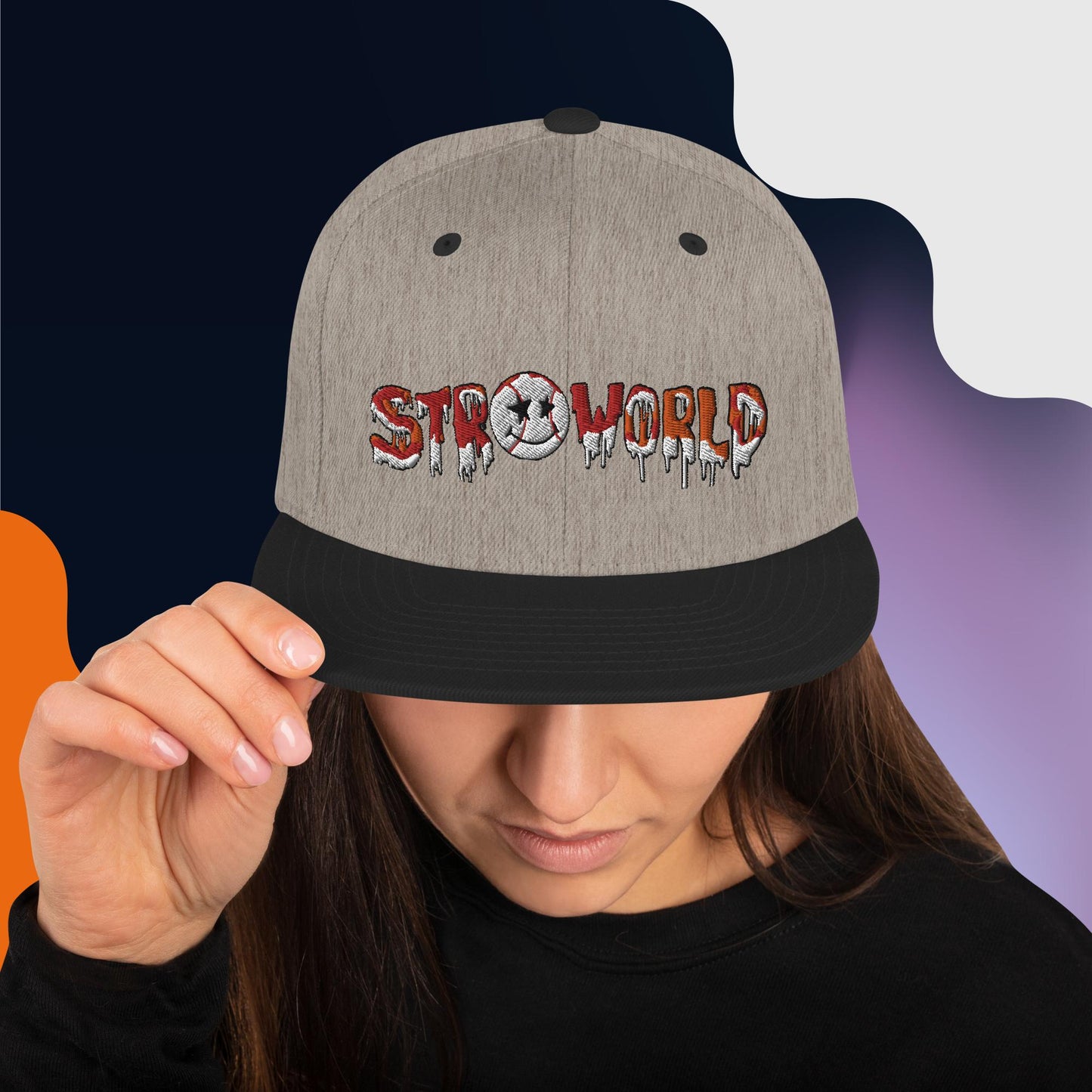 STROWORLD Snapback Hat