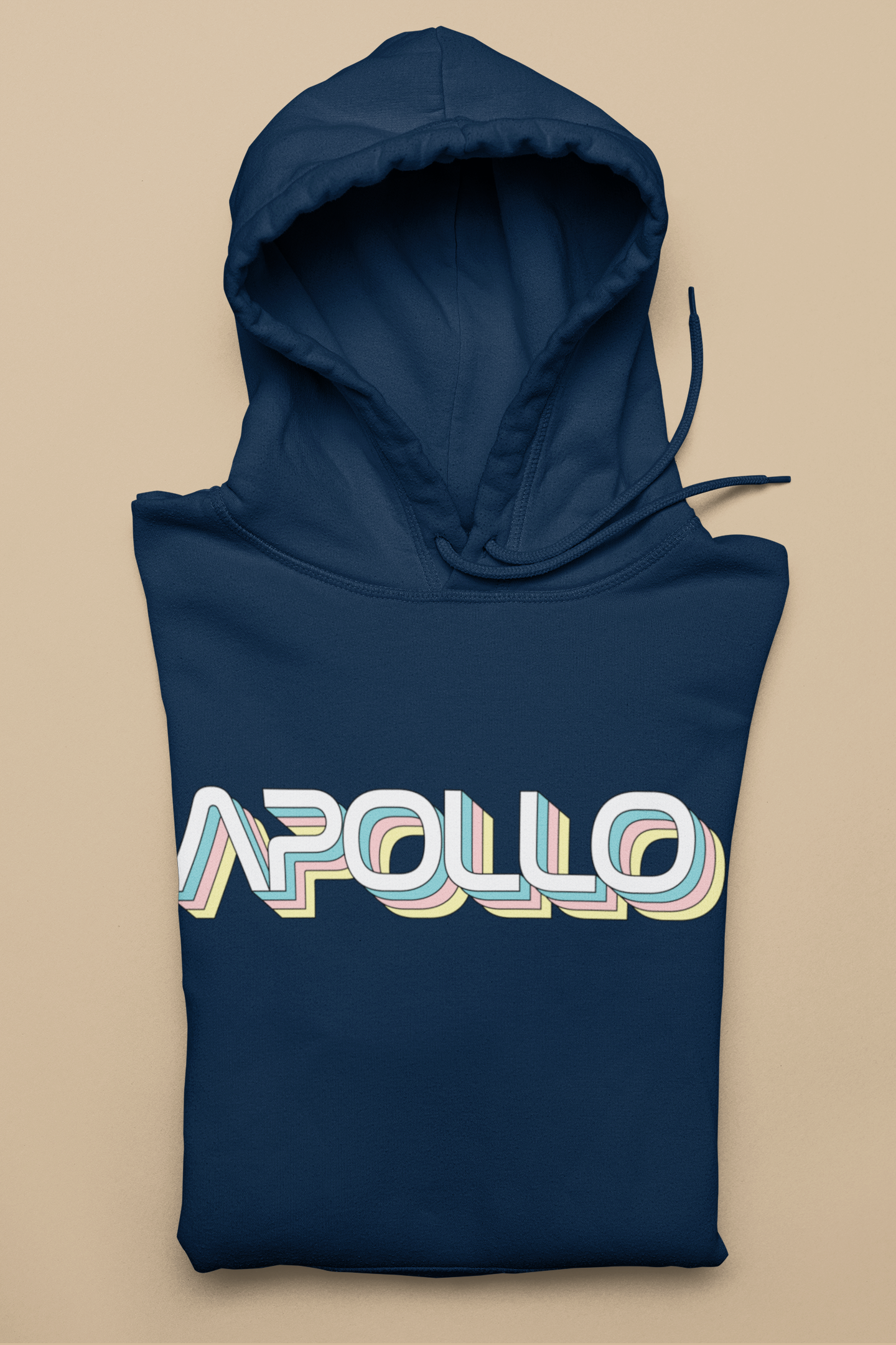 CLEARANCE Apollo Pastel Hoodie (navy)
