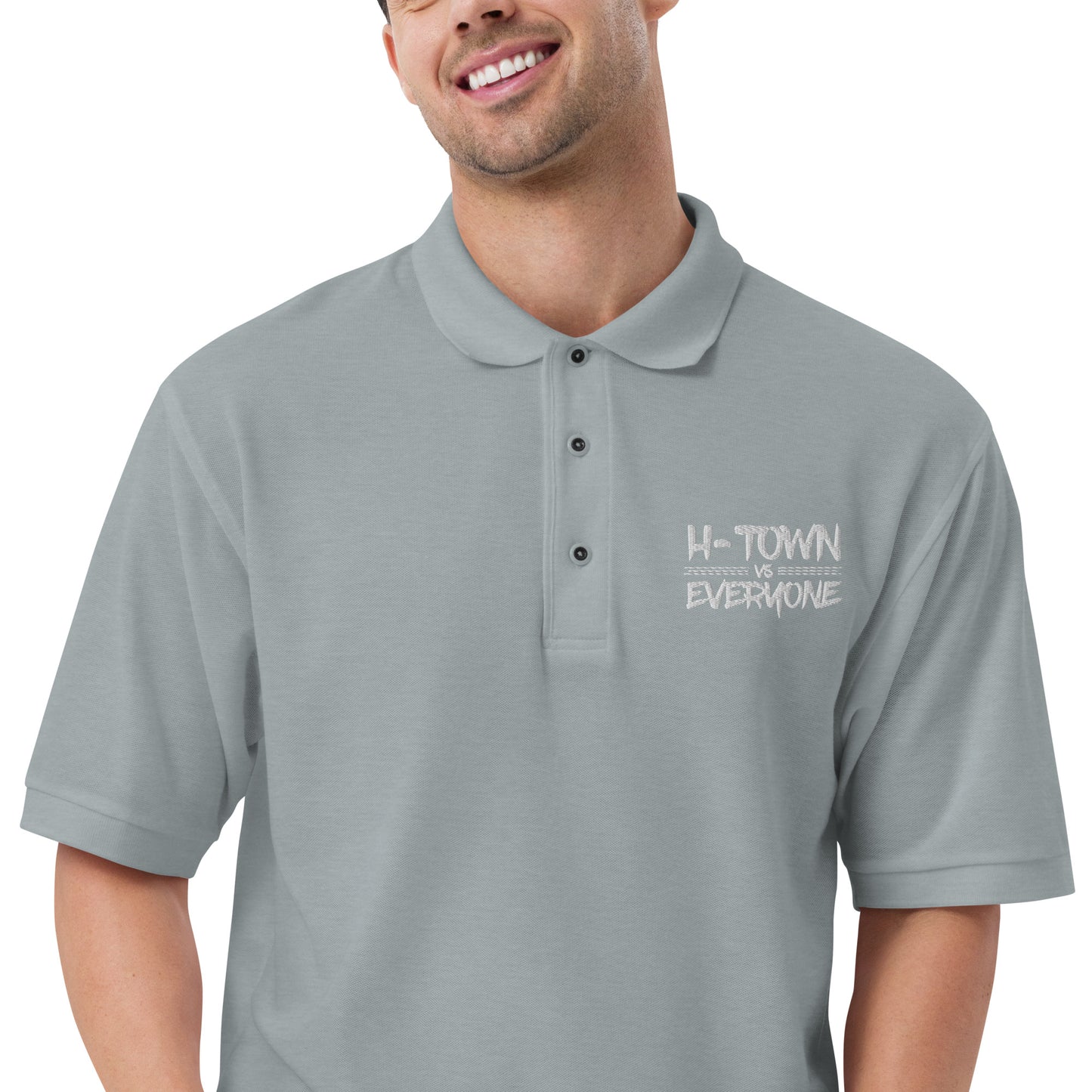H-Town vs Everyone Unisex Premium Polo