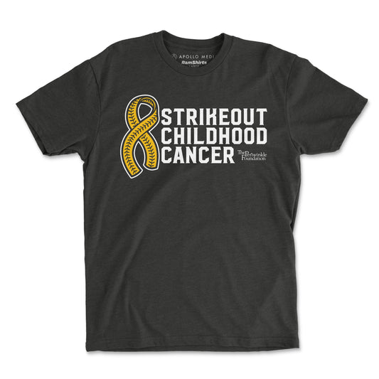 Strikeout Childhood Cancer Unisex T-Shirt