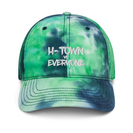 H-Town vs Everyone Embroidered Tie-Dye Hat