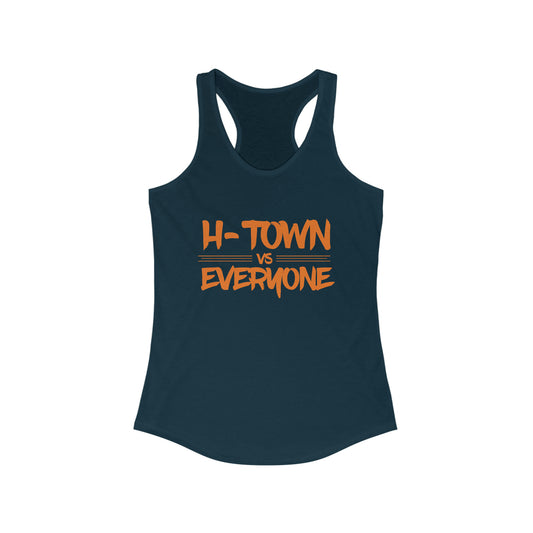 H-Town vs Everyone Women's Racerback Tank