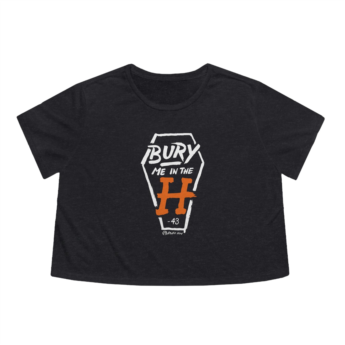 Bury Me In The H (Coffin Variant) Cropped Tee