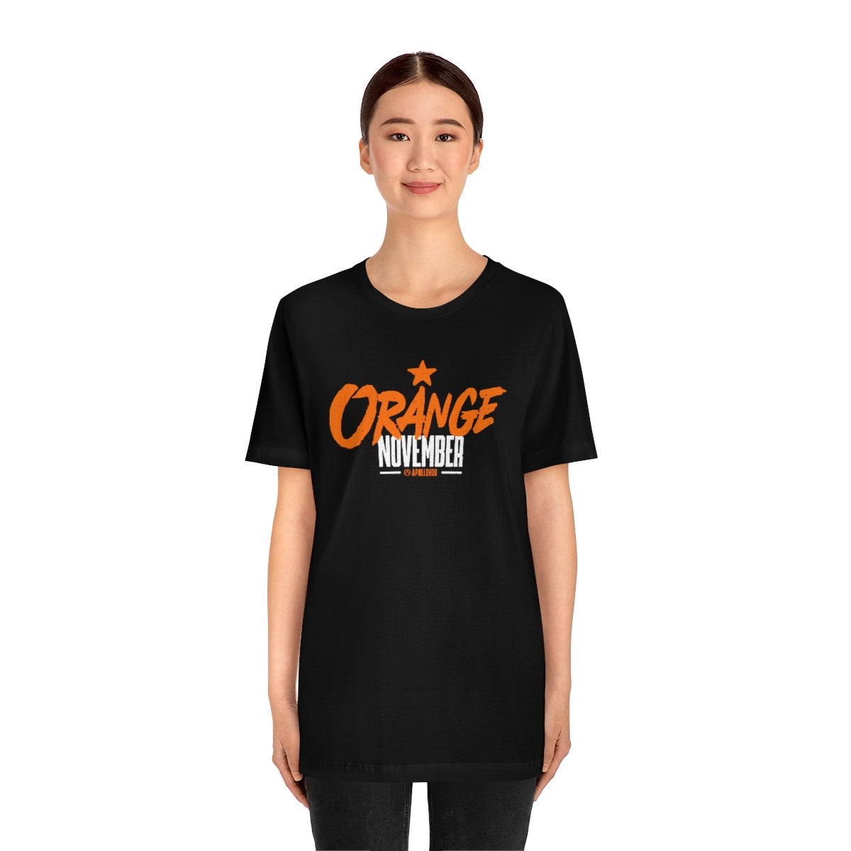 Orange November Unisex Jersey Tee