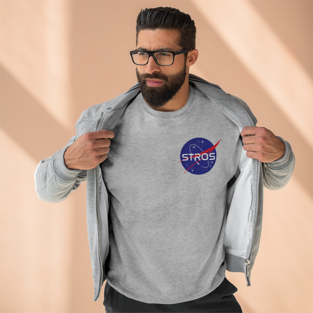 STROS Space Program Unisex Premium Crewneck Sweatshirt