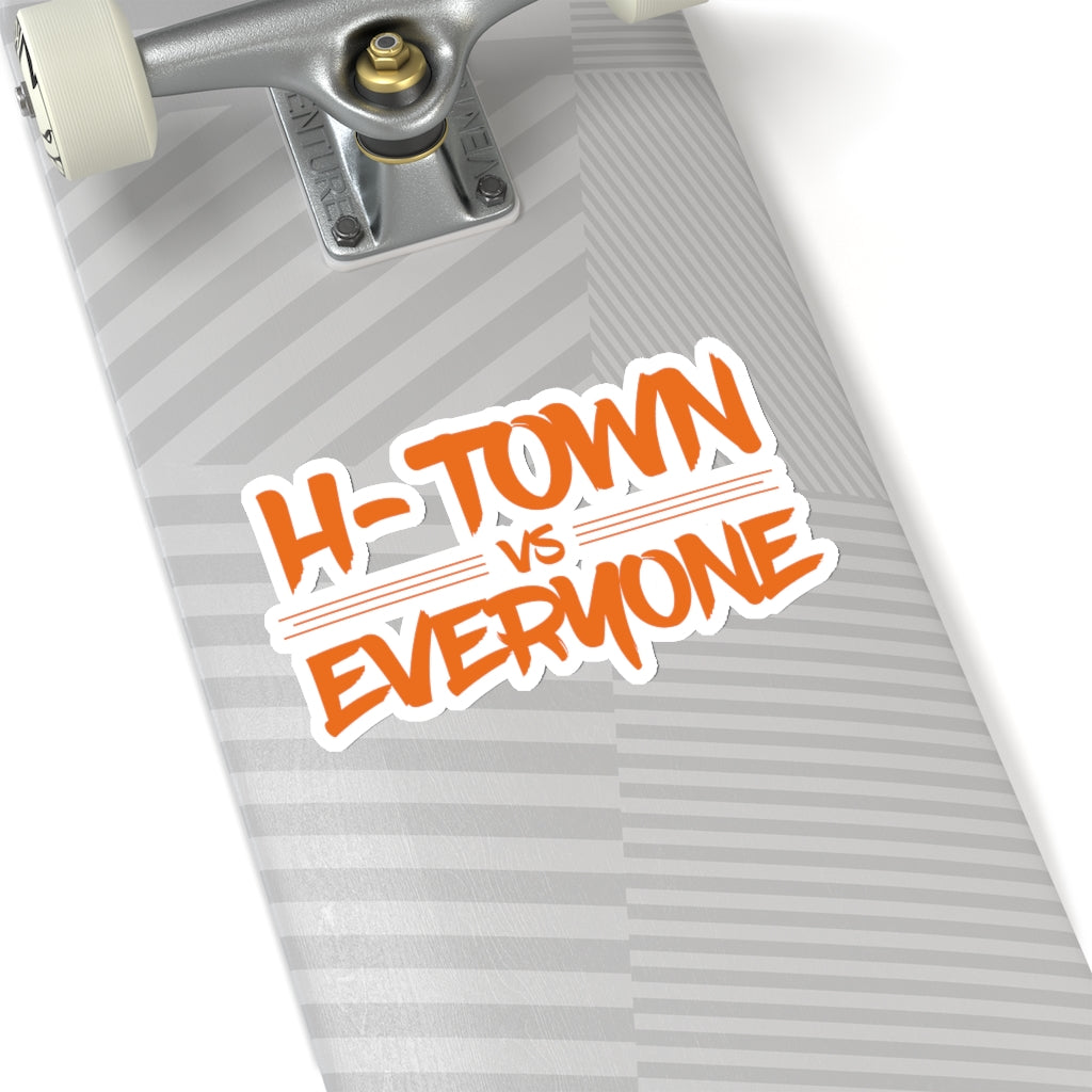 H-Town vs Everyone Kiss-Cut Sticker