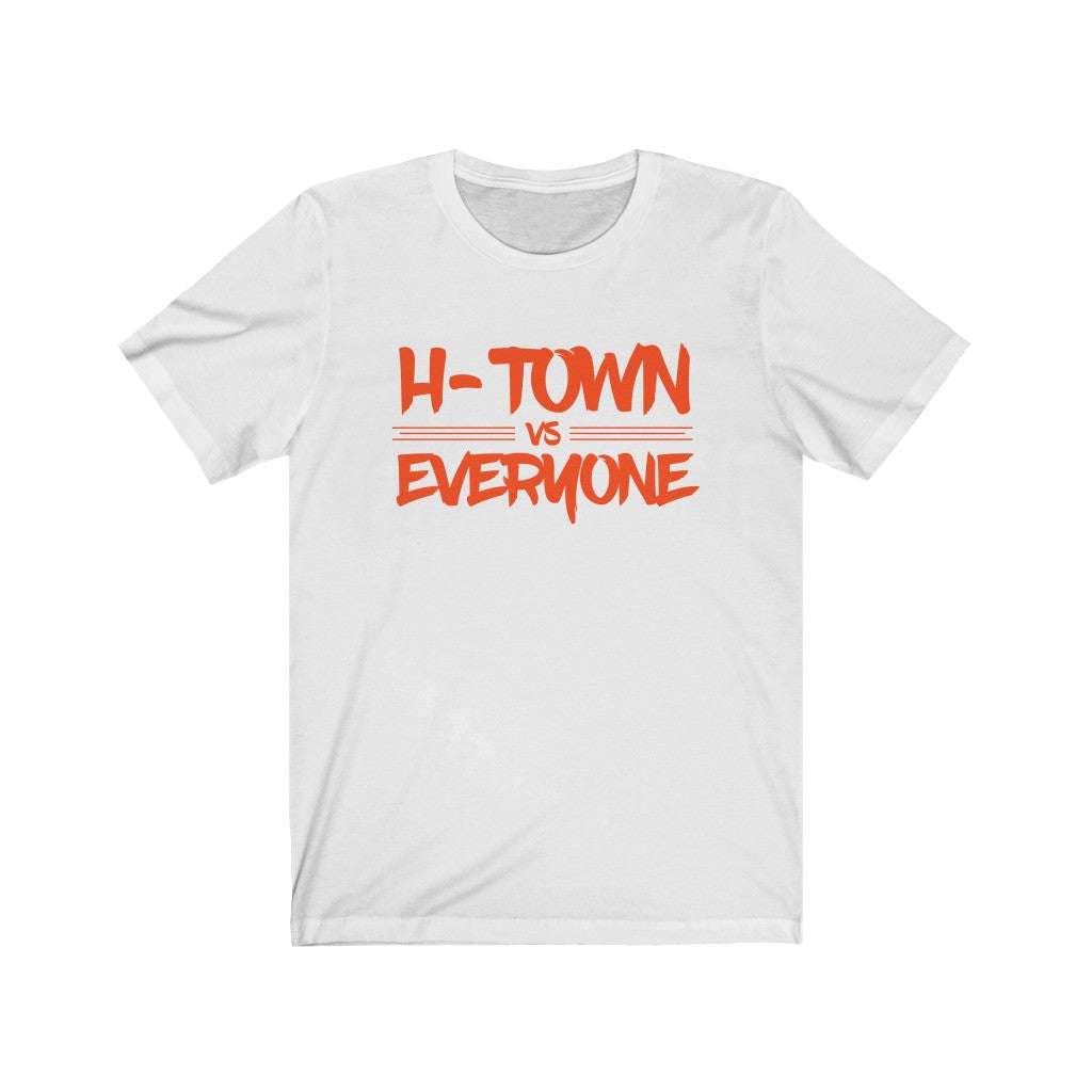 H-Town vs Everyone Alt Colors Unisex Jersey Short Sleeve Tee – ApolloHOU