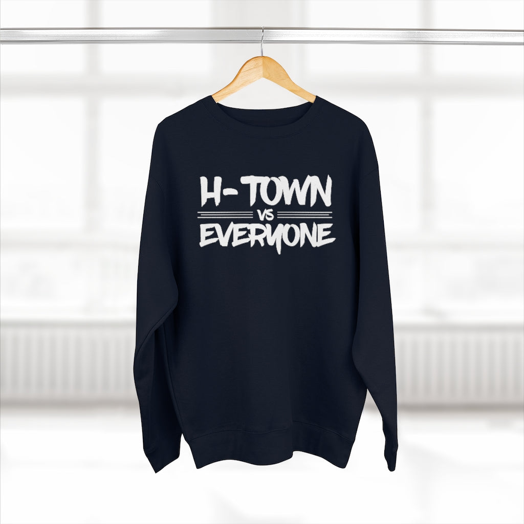 H-Town vs Everyone Premium Crewneck Sweatshirt
