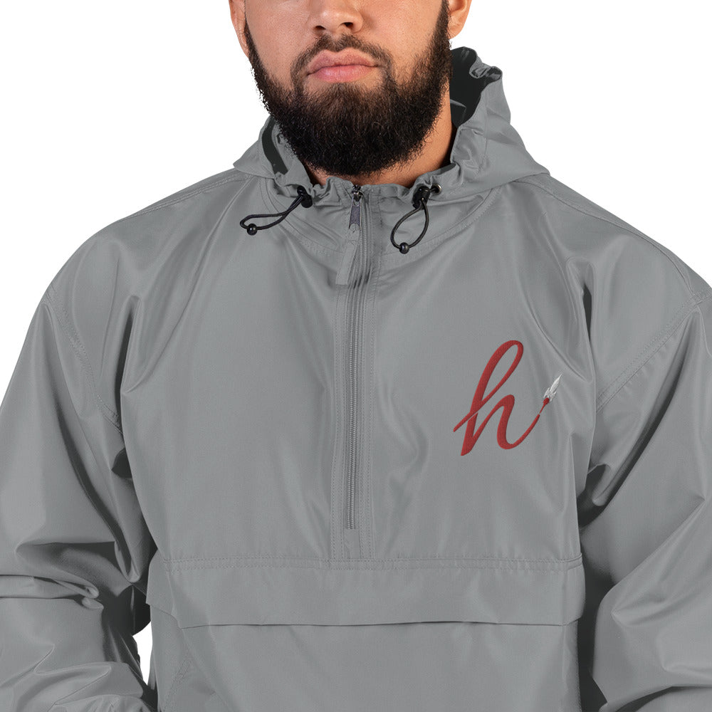 h Rocket Embroidered Champion Packable Jacket