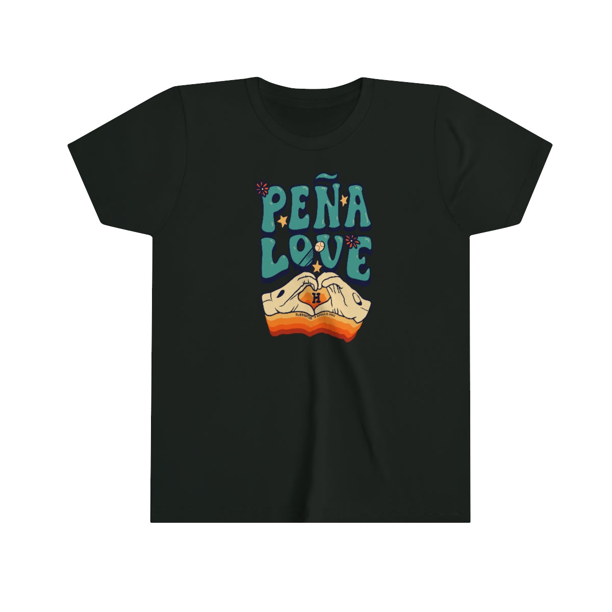Peña Love Short Sleeve Kids Tee