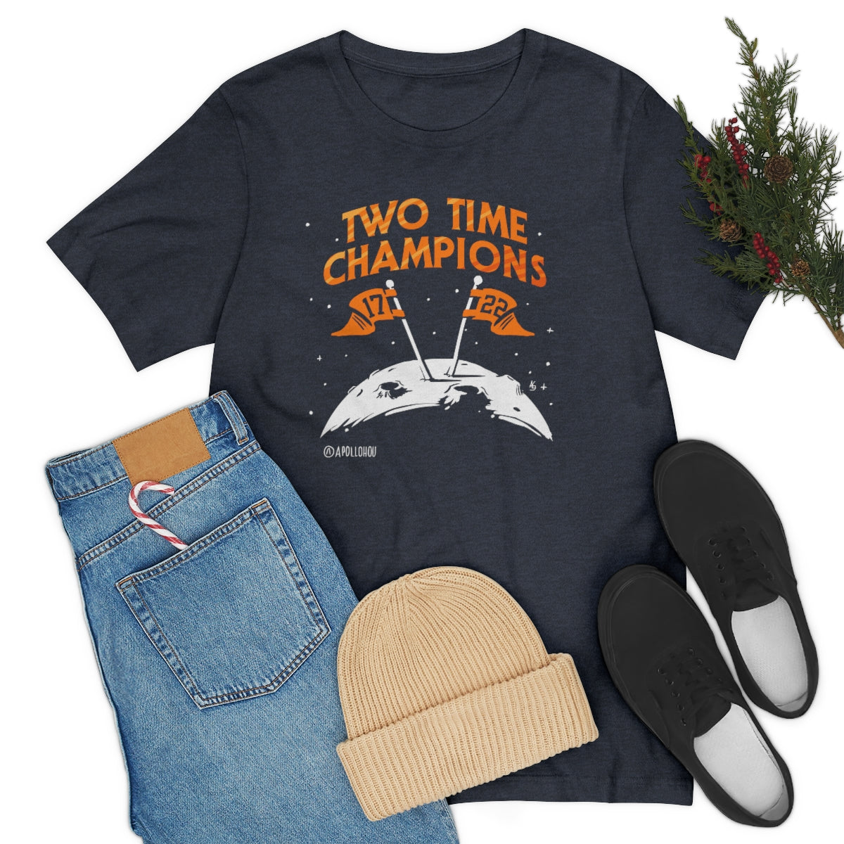 Two Time Champions Unisex Jersey Tee